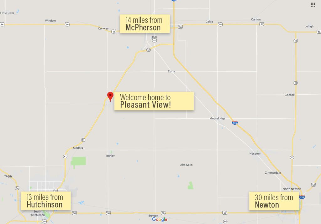 Pleasant View Map