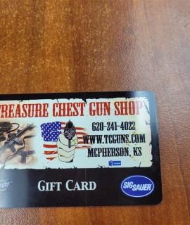 Treasure Chest Gift Card 270x320 - $750 Treasure Chest Gift Card - 1 ticket
